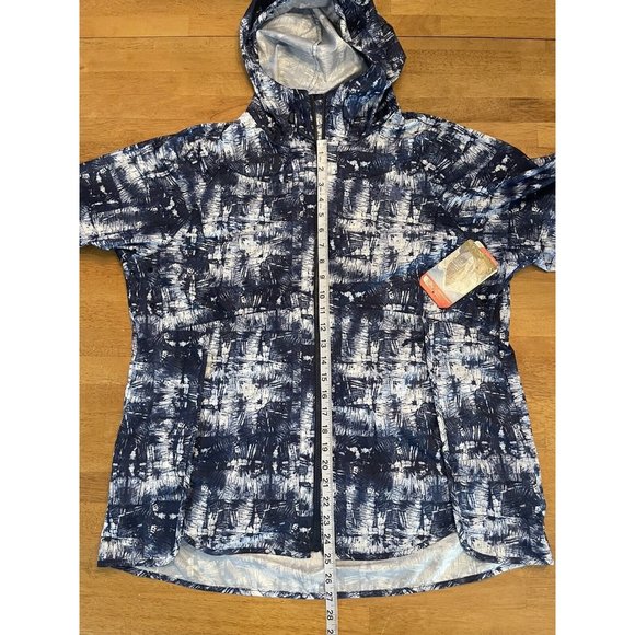 The North Face Flyweight Hoodie Water-Repellent Rain Windbreaker Jacket Size XL - Picture 3 of 9